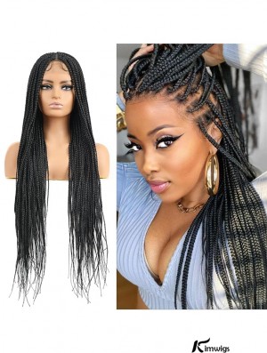 Square Knotless Box Braid Wig – Stylish & Comfortable Braided Wig for Black Women