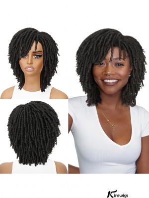 Compact Synthetic Dreadlock Wig: Versatile Faux Locs Braided Style for Black Men and Women