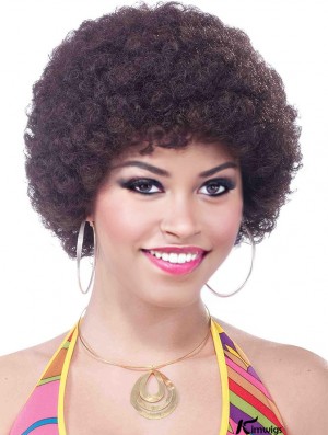 Layered Auburn Afro Wig for Adults - Authentic Volume & Natural Appearance