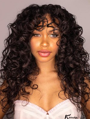 Voluminous Curly Blonde Wig - 20-Inch Lengthy Curly Afro with Bangs, Synthetic Hair, Ideal for Cosplay and Everyday Wear