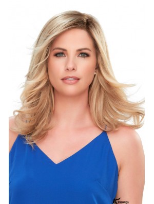 Top Smart 12 inch | Synthetic Hairpiece With Lace Front Mono (Clip- in/Adhesive)