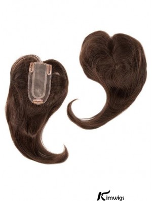 Add On Part Topper |Human Hair Blend Hairpiece (Monofilament Base)