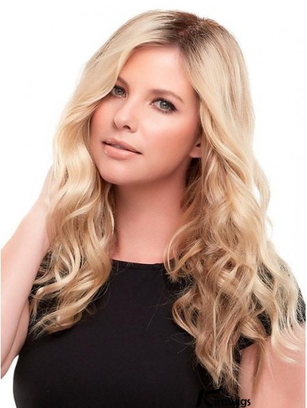 Top Wave 18 inch | Synthetic Hair Topper (Full Mono)