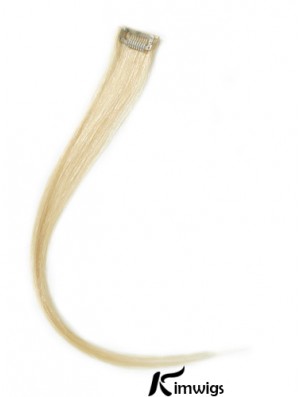 Hairstyles Blonde Straight Remy Real Hair Clip In Hair Extensions