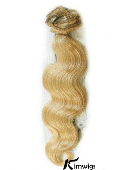Blonde Wavy Gorgeous Remy Real Hair Tape In Hair Extensions