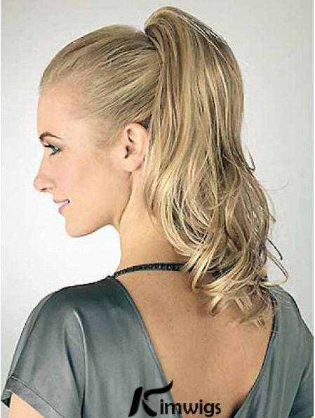 Great Wavy Blonde Ponytails