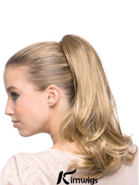 Style Wavy Blonde Ponytails