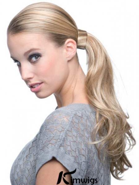 Cheapest Wavy Blonde Ponytails