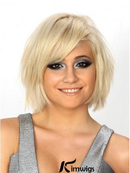 Bob Wigs UK 100% Hand Tied Straight Style Chin Length