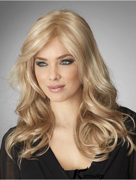 Buy Long Blonde Lace Front Mono Human Hair Wigs And Get Free Shipping On Kimwigs