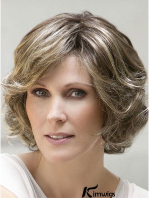 Monofilament Real Hair Wigs Sale Chin Length 100% Hand Tied