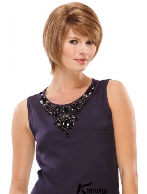 Bobs Short Auburn Straight No-Fuss Petite Wigs