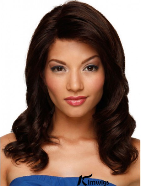 Hand Tied Lace Front Real Hair Wig Auburn Color Long Length