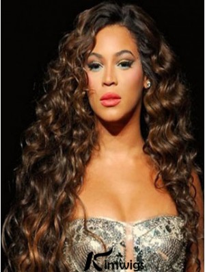Brazilian Capless Curly Long Auburn Beyonce Curli Remi Hair