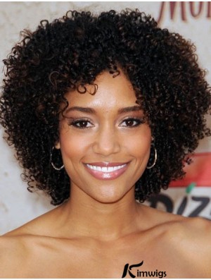 Kinky Black Short For Black Woman Humain Hair Remy