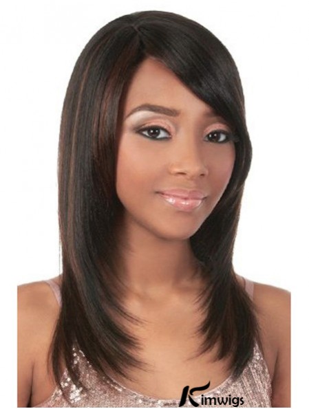 Remy Real Capless Yaki Cheap Real Hair Wigs For Black Woman