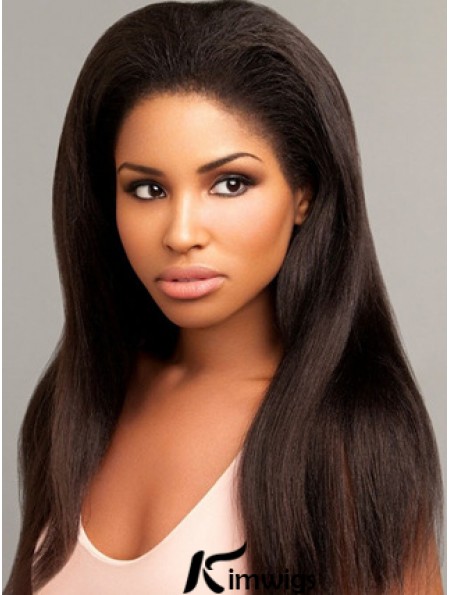 African Real Hair Wigs UK With Lace Front Yaki Style