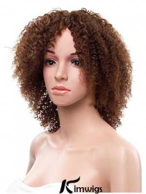 Short African American Hairstyles Remy Real Lace Front Brown Color