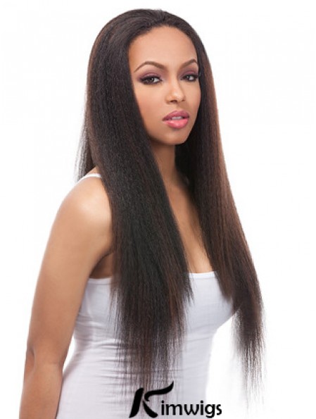 24 inch Black Lace Front Wigs For Black Women