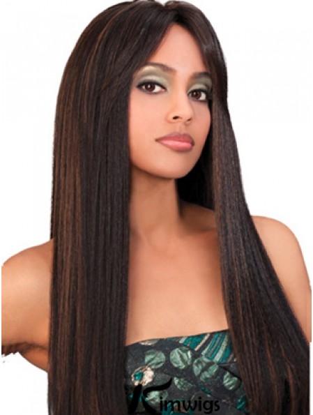 22 inch Brown Lace Front Wigs For Black Women