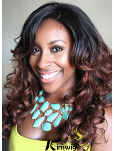 Style 18 inch Long Wavy Wigs For Black Women