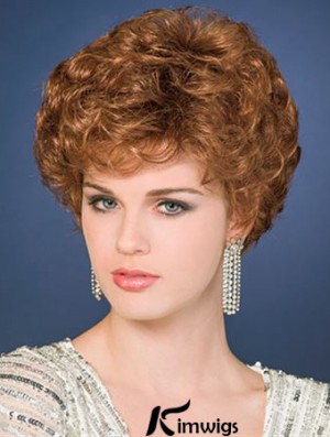 Cropped Curly Capless Layered 6 inch Amazing Synthetic Wigs