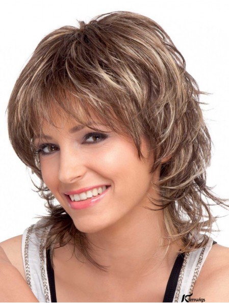 Auburn Shoulder Wavy Buy Synthetic Hair In The UK