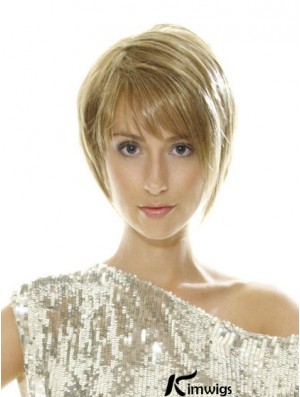 Chin Length Straight Lace Front Wigs Online