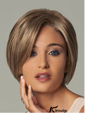 Wavy Layered 8 inch Blonde Comfortable Synthetic Wigs