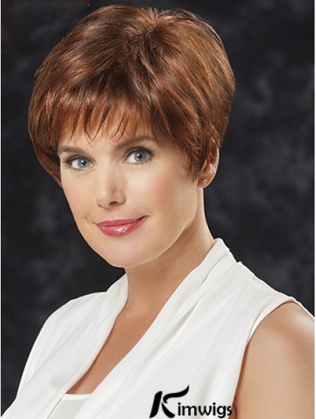 Straight With Bangs 6 inch Fabulous Short Wigs