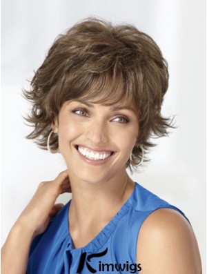 Wavy Brown Perfect Short Classic Wigs