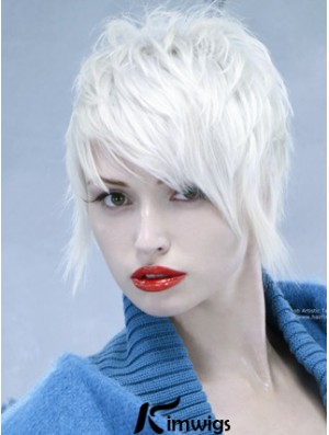 Full Lace Boycuts Short Straight 8 inch Best Fashion Wigs