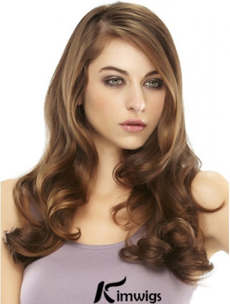 Cheap Auburn Wavy Long Hair Falls & Half