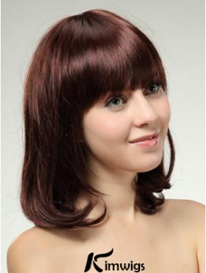 Shoulder Length Straight Capless Wigs Online Store UK