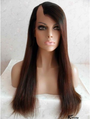 High Quality Auburn Long Straight U Part Wigs