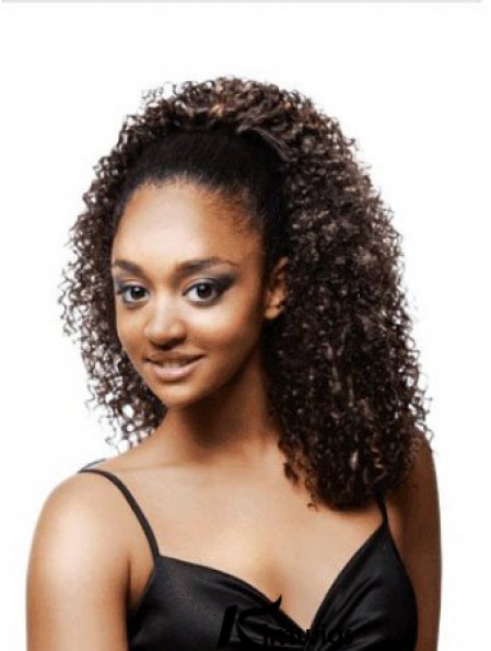 Style Brown Synthetic Curly Hair Falls