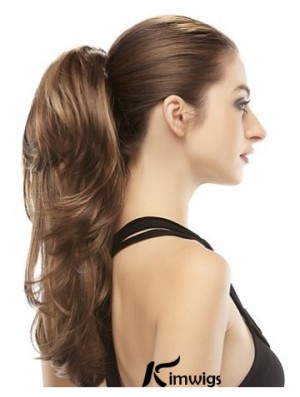 Affordable Wavy Brown Ponytails